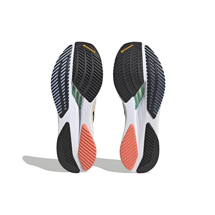 Adidas Adizero Boston 11 White Tint Court Green Women Sneakers Coral-Fusion HQ3697