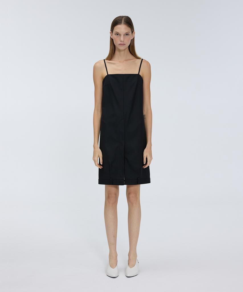 Meuameu Black Pants Detail Dress