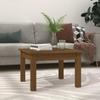 VidaXL Coffee Table Honey Brown 45x45x30 Cm Solid Pine Wood 814227