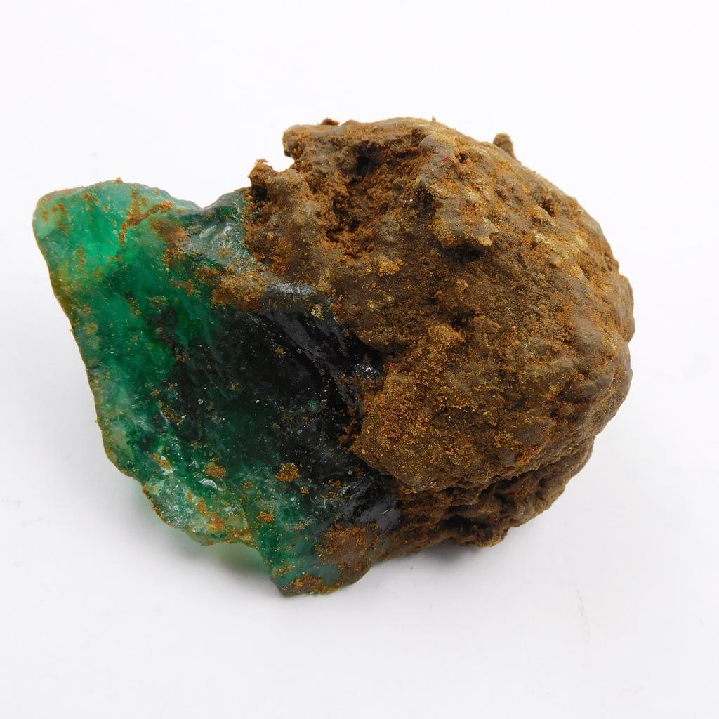 Natural Green Emerald Loose Gemstone Colombian Rough 445.95 ct for Lapidary and Gem Collections