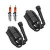 For Suzuki VS700 86 87 VS750 88-91 VS800 92 93 94-04 2 Ignition Coil Spark Plug