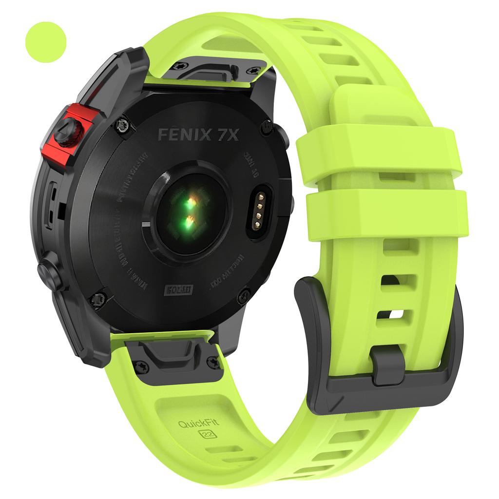 22 мм 26 мм Резиновый ремешок для Garmin Fenix 8pro 47 мм 51 мм E 7X 7 6X 6 5 3HR/Forerunner 970 965/Instinct 3 2X QuickFit Официальный ремешок