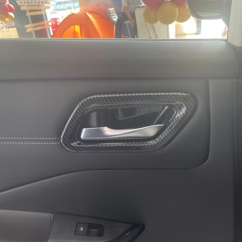 Car Inner Door Bowl Handle Cover Frame Amrest Handrail Sticker Auto Interior Accessories For Nissan Qashqai J12 2024