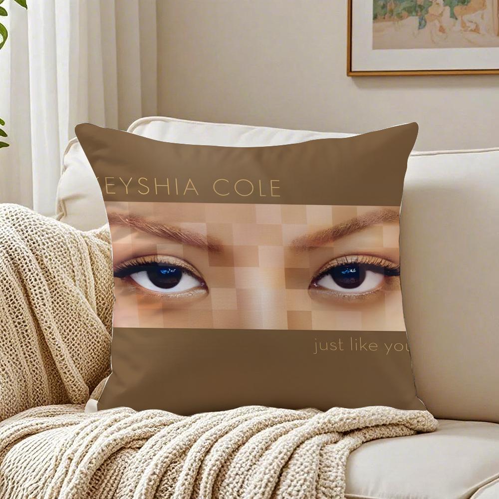 Electronic Indie Musician JJai Wolf Cushion Cover Linen Pillowcase Soft for Sofa Bed Home Room Decor
