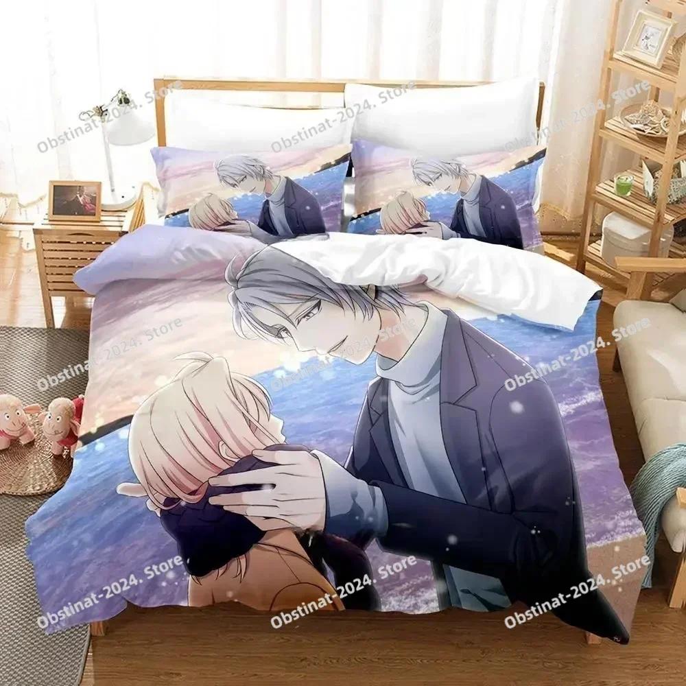 3D-принт аниме-игра IDOLiSH7 комплект постельного белья односпальный двуспальный двуспальный двуспальный комплект постельного белья для взрослых и детей спальня пододеяльник комплекты домашнего текстиля