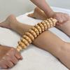 Wooden Massager Handheld Roller Stick Trigger Point Manual Massage Tools Body Muscle Pain Relief