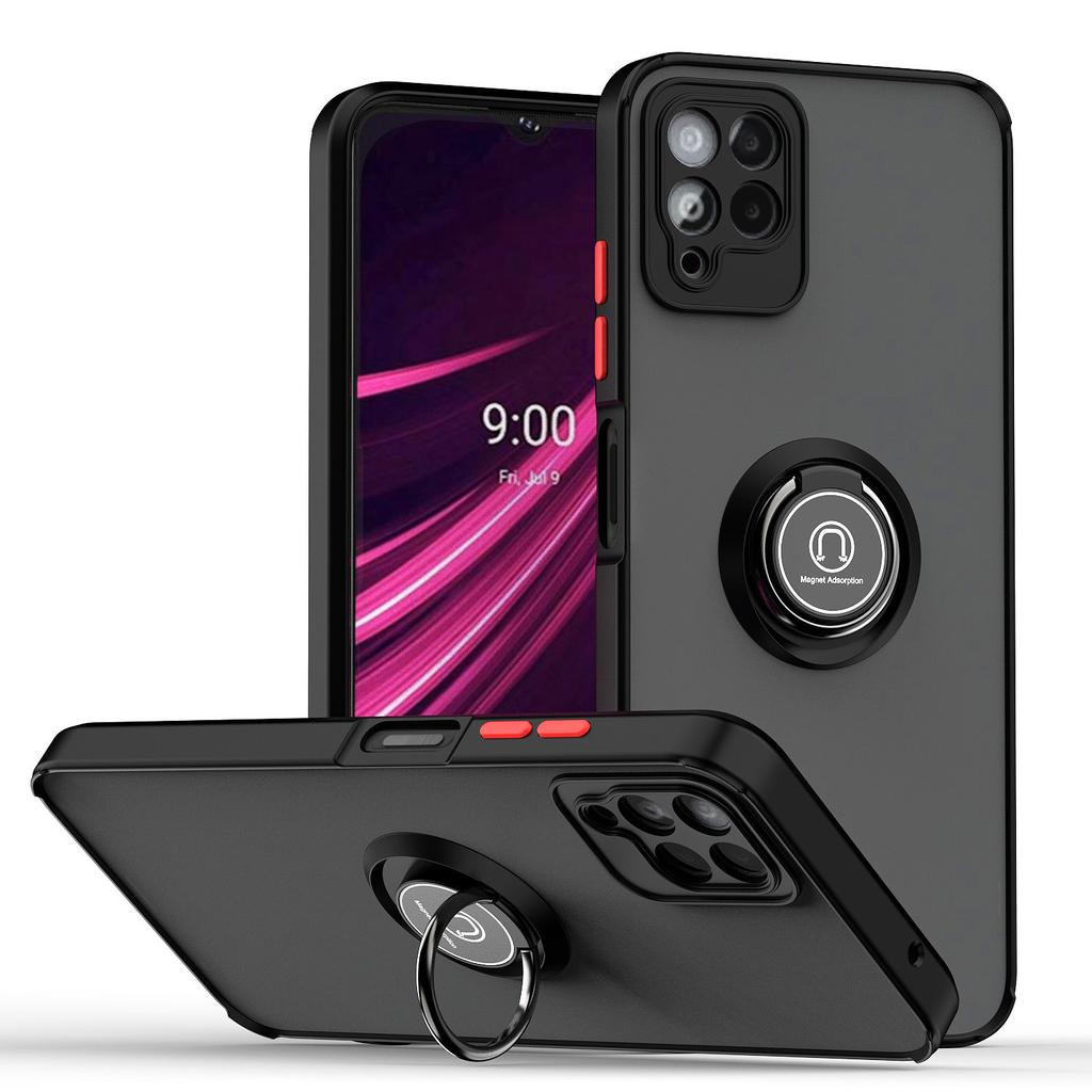 Применимо к чехлу для мобильного телефона T-Mobile Revvl1Pro Qiying Revvl1 с кольцом противоударная крышка Revvl V +