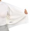 J.Lindeberg Logo Print Single-Breasted V-Neck Long Sleeve Knit Sweater Women sweater White GWKW08445-0000