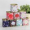 1PC Jewelry Storage Box Candy Box Sealed Jar Tinplate Cans Tea Can Square Tin Can Metal Tank