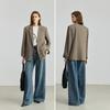 LILY retro collar thin suit jacket
