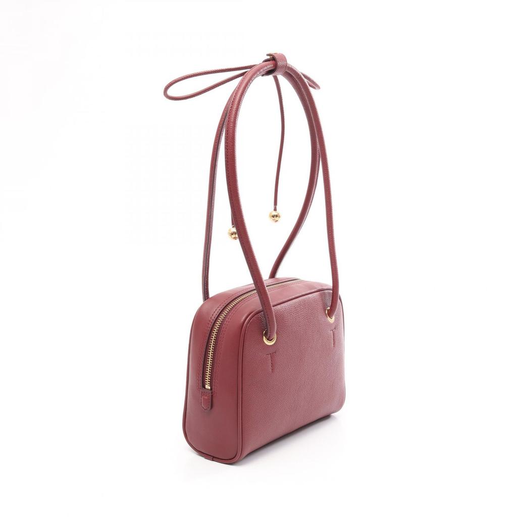 Used Furla POPPY S Shoulder Bag WB02064BX45734908S leather Bordeaux NEW Women