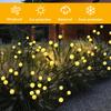6/8/10 LED Solar Firefly Lights Garden Decoration Lights Outdoor Stake Lawn Lamp Vibrant Terrace Balcony Patio Pathway Decor