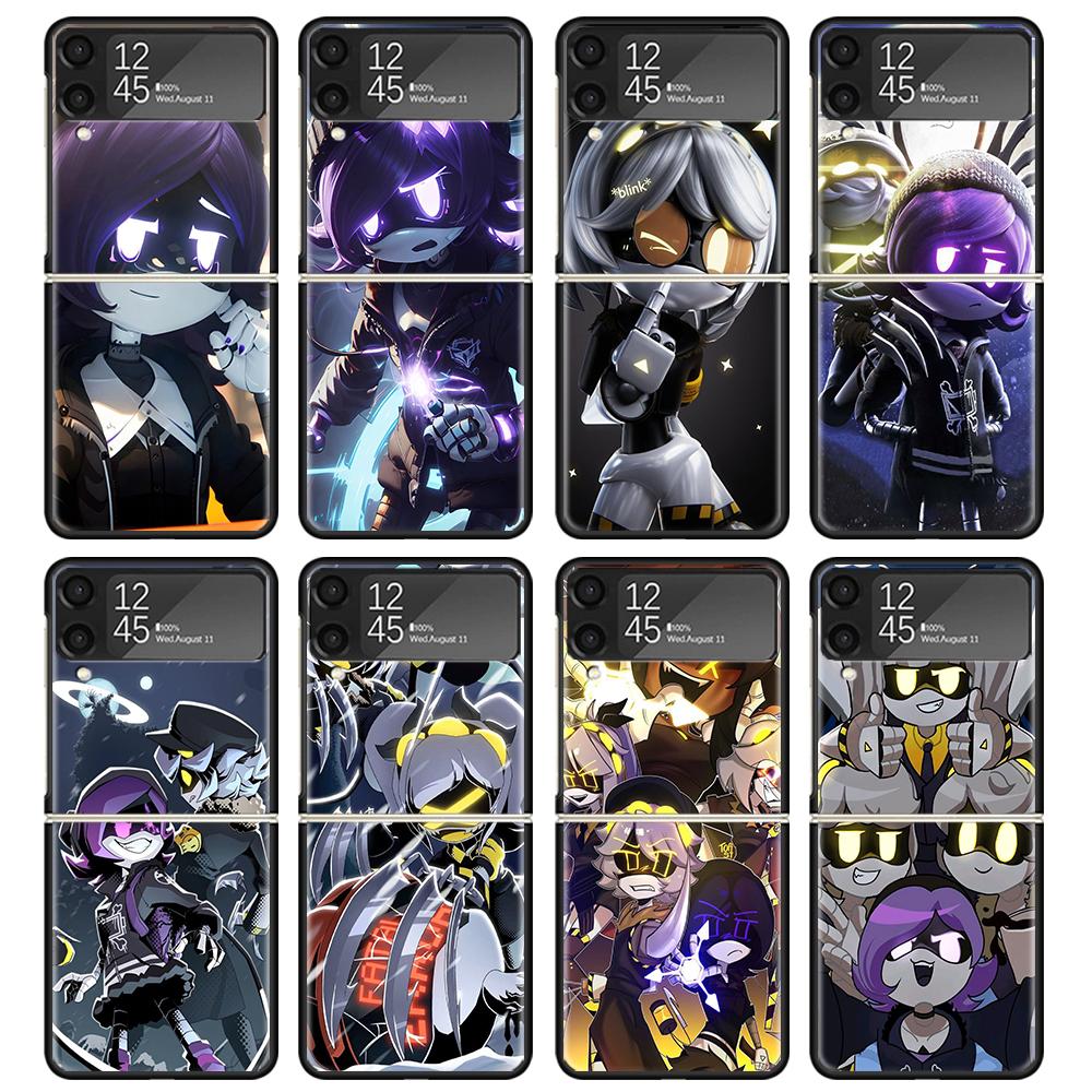 Game M-Murder D-Drones Black Phone Case For Samsung ZFlip7 ZFlip6 ZFlip5 ZFlip4 ZFlip3 5G Hard Protective Galaxy Z Flip 3 4 5 6