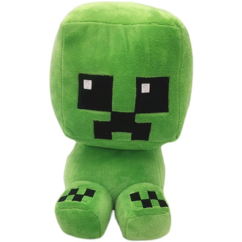 Плюшевая игрушка Эндермен, Аксолотль, Крипер, Паук, Панда, Кукла Зомби, Большой Плюшевый Индер Дракон