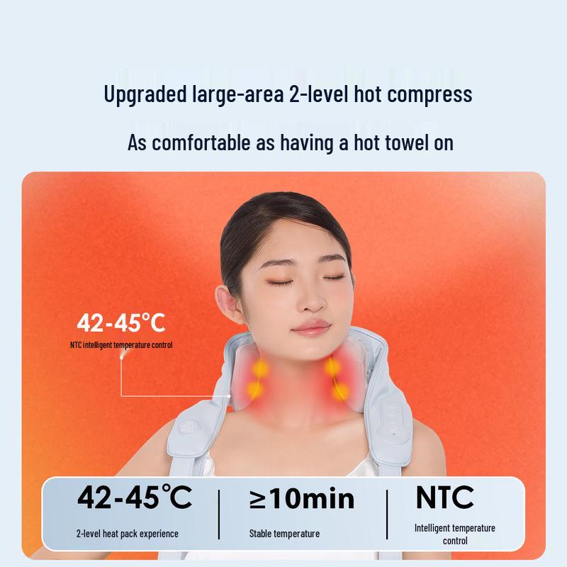 MIAOJIE R3 Mini Hand-Simulated Shoulder and Neck Massager CN plug (adapter included)