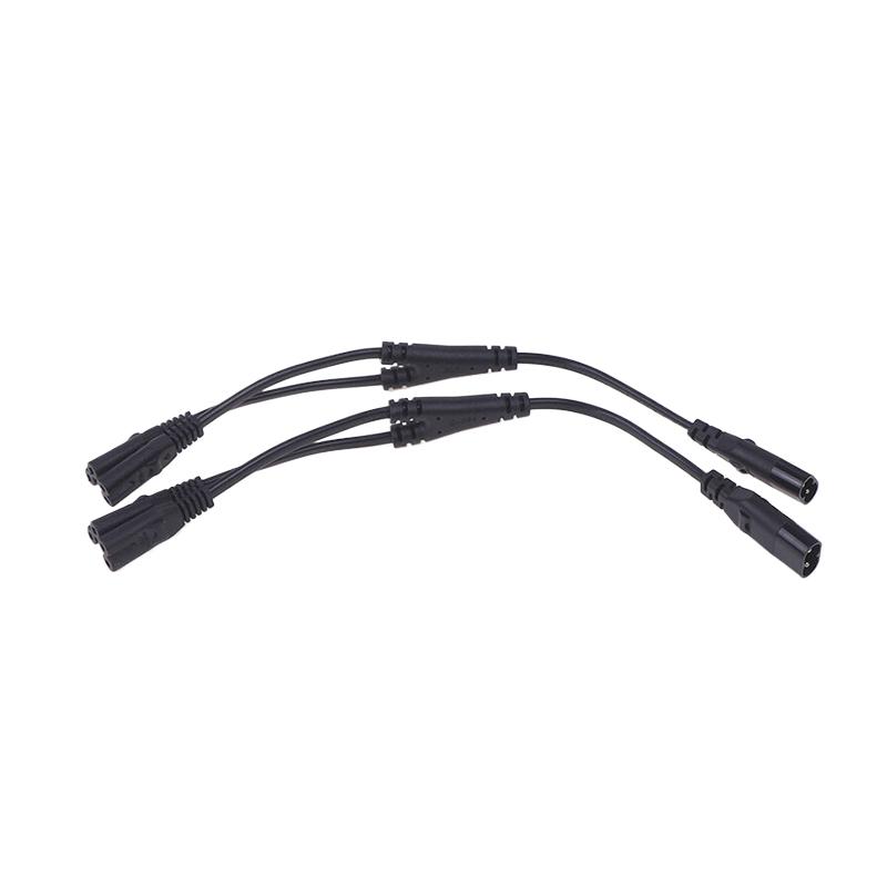 IEC 320 C8 2Pin Male To 2 X C7 Female Y Split Power Cable Около 28 см IEC 320 C7 To C8 Удлинительные шнуры C8 Male To C7 Female Cable