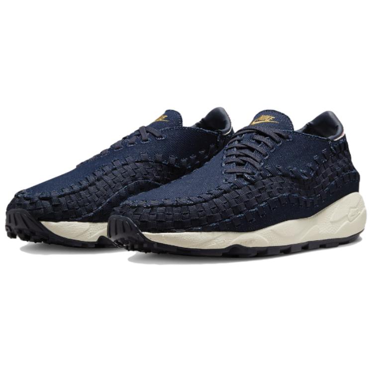 Новые женские Nike Air Footscape Woven Raw Denim Obsidian HF1759-400