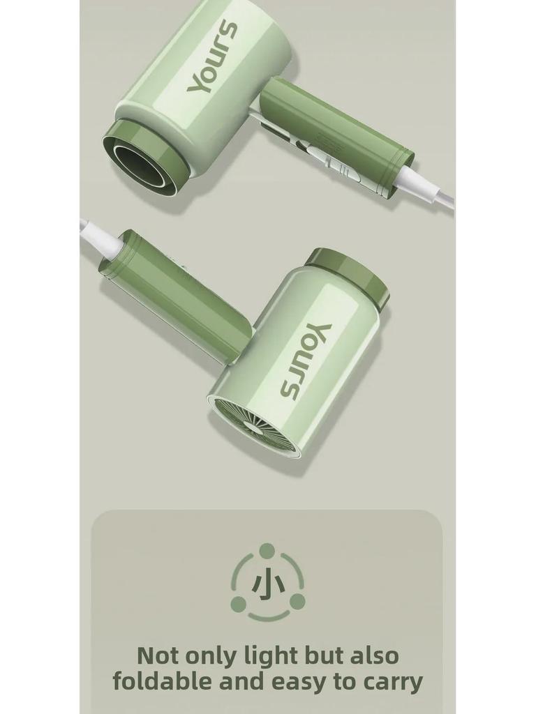 Мощный портативный фен Yongri с постоянной температурой для использования дома и в общежитии