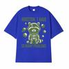 Houston I Have So Many Problems Graphic Tshirt Funny Raccoon in Space Vintage Animal T Shirt Unisex Fashion Casual Cozy Tshirts