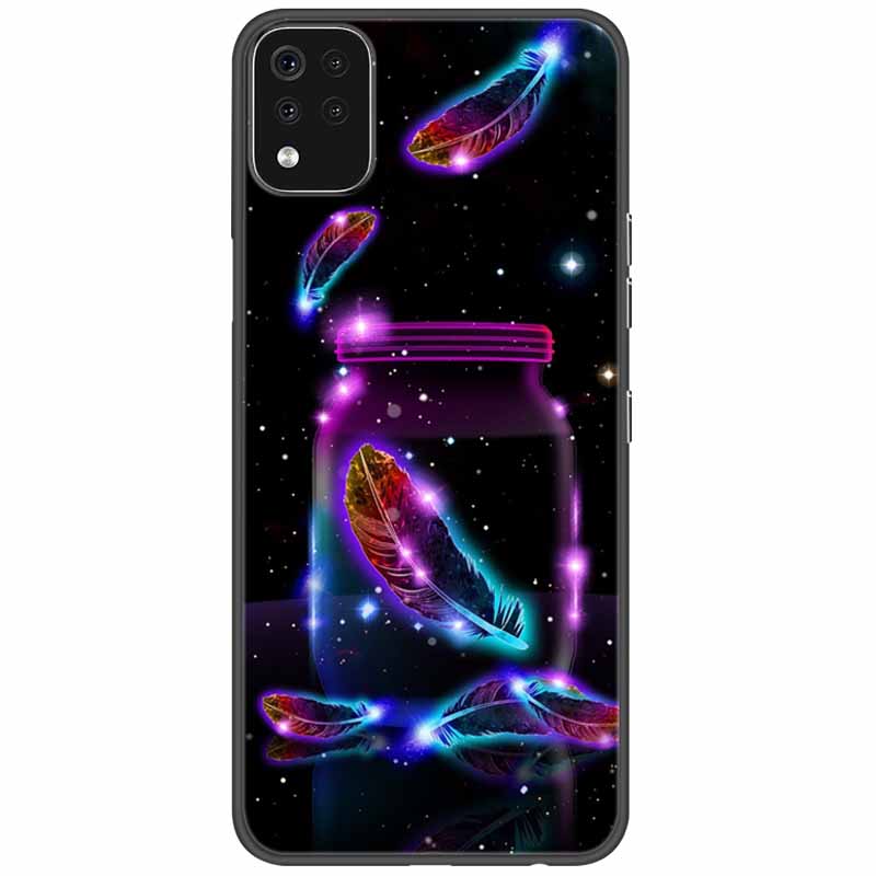 Чехол для телефона для LG K42 K52 K62 Q52 Чехол Мягкий Расписной Волк Силиконовые Черные Чехлы для LG K62 Чехлы K 42 Ударопрочный Funda для LGK52