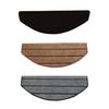 3Pcs / 5Pcs Stairs Mat Anti-dust Non-slip Flannel Indoor Family Bullnose Carpet for Home