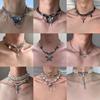 Punk Style Hip-Hop Choker Necklace for Men - High-End Clavicle Chain, Y2K Subculture Jewelry, Sweet & Cool Collar