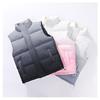2025 Autumn and Winter Cotton Thickened Vest Men's Gradual Change Stand Collar Trend Vest Warm Casual Vest Warm New