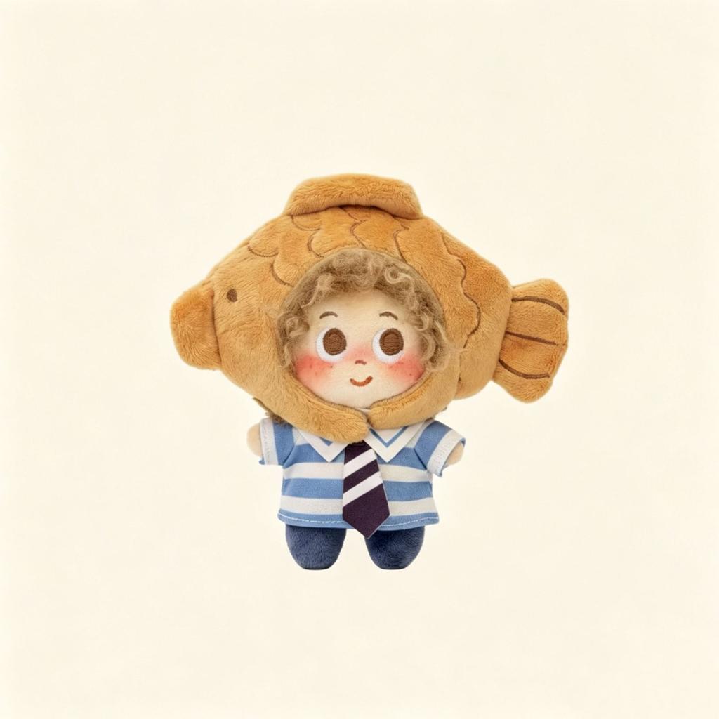 Saite Dudu Explosive Hair Freckle Plush Keychain, Cute Cartoon Doll Pendant Ornament, Soft Stuffed Bag Charm, Lovely Gift for Girls