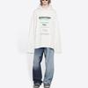 Balenciaga Толстовка Свободный крой Мужская Белый 662424TKVF89085