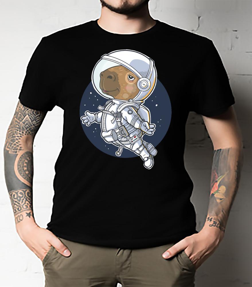 Astronaut Capybara Essential Tee Classic T-Shirt ALL SIZE UNISEX Unisex T-Shirt