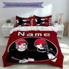 3pcs Custom Name twenty one pilots Bedding Set,Includes 1 Duvet Cover and 2 Pillowcases,All-season Bedroom Decor