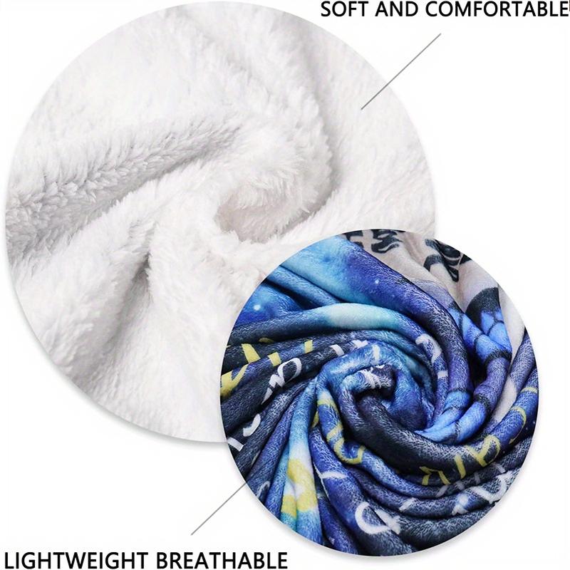 1PC Grêmio FBPA Printed Soft Flannel Blanket Throw for Adult Bedroom Living Room Sofa Camping Travel Fan gifts Christmas Gifts