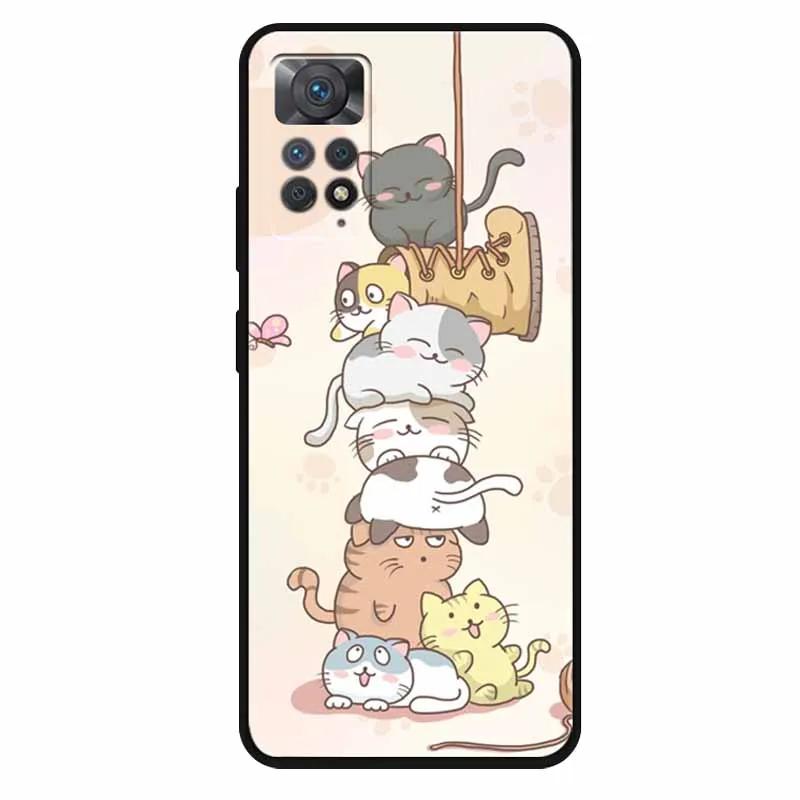 Чехол For Xiaomi Redmi Note 11 Pro 5G Чехол Крутой Космос Мягкий Силикон ТПУ Чехлы Для Xiaomi Redmi Note 11Pro 5G Волк Защитный Корпус