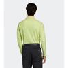 AdidaS Golf 21 YearS Men S FuncTional bruShed Long Sleeve Polo T ShirT gT3425 fluoreScenT