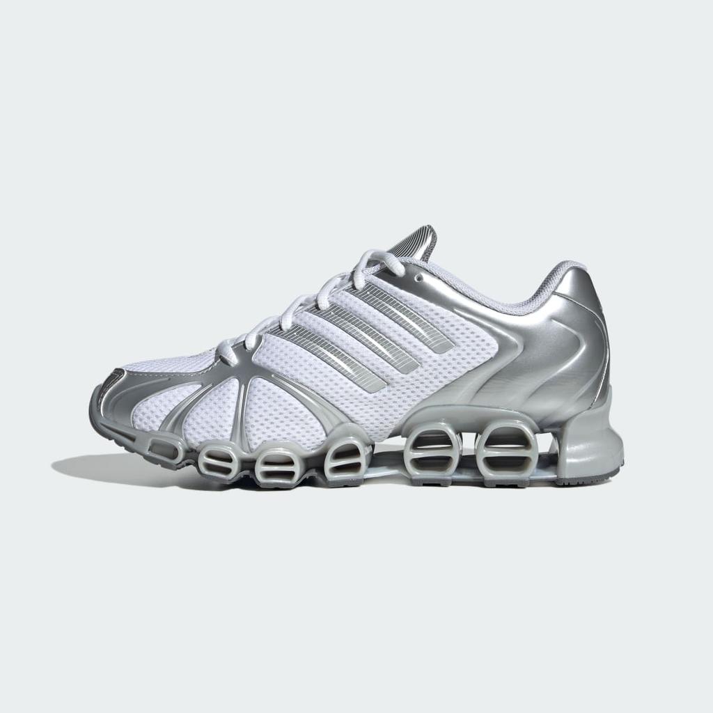 adidas Mega Ghostride JQ0555 Unisex Originals Sneakers Cloud White / Silver Metallic / Matte Silver