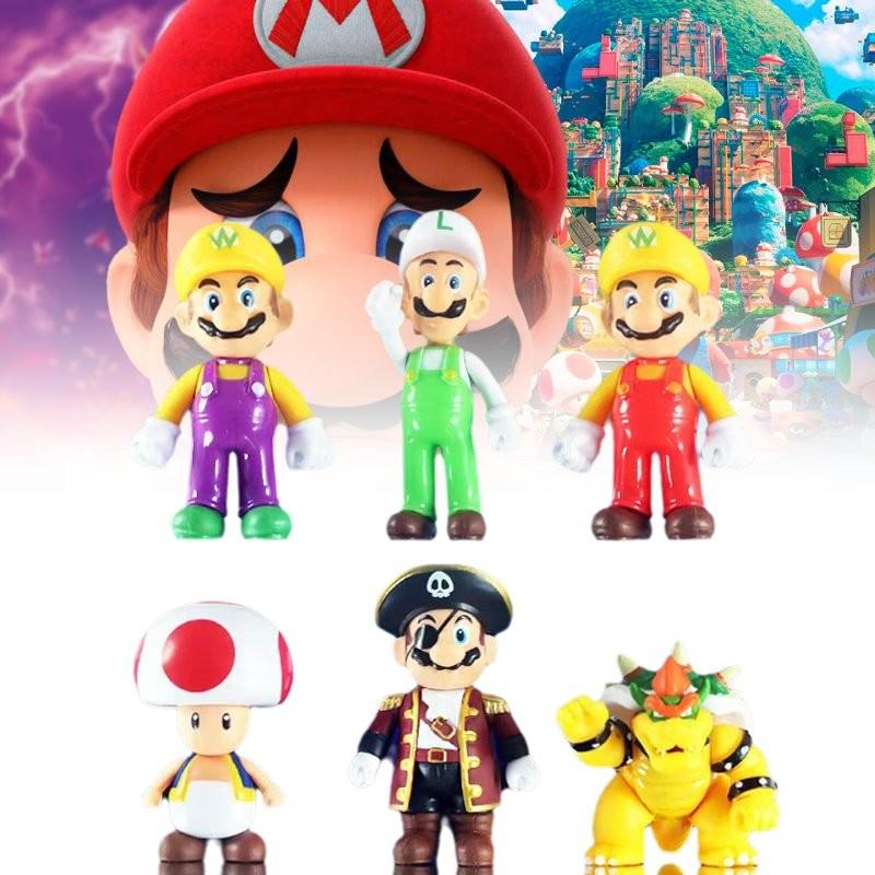 Super Mario 7th Edition Mario Office Figurine Pvc Cartoon Anime Collectible Model