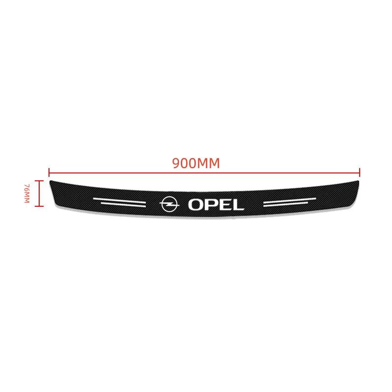 Anti-scratch protective stickers for the edges of car trunks For Opel Astra j g Insignia Corsa d Vectra c Zafira a Auto Gadgets