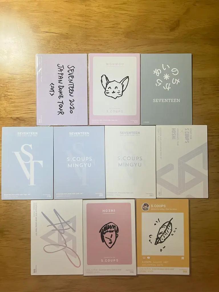 Esqunce Japan Trading Cards Used