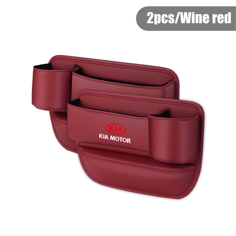 Car Seat Gap Storage Plug Strip Water Cup Storage Box For KIA KN Sportage Ceed Sorento Cerato Optima Picanto Rio Soul k5 Stonic CP6
