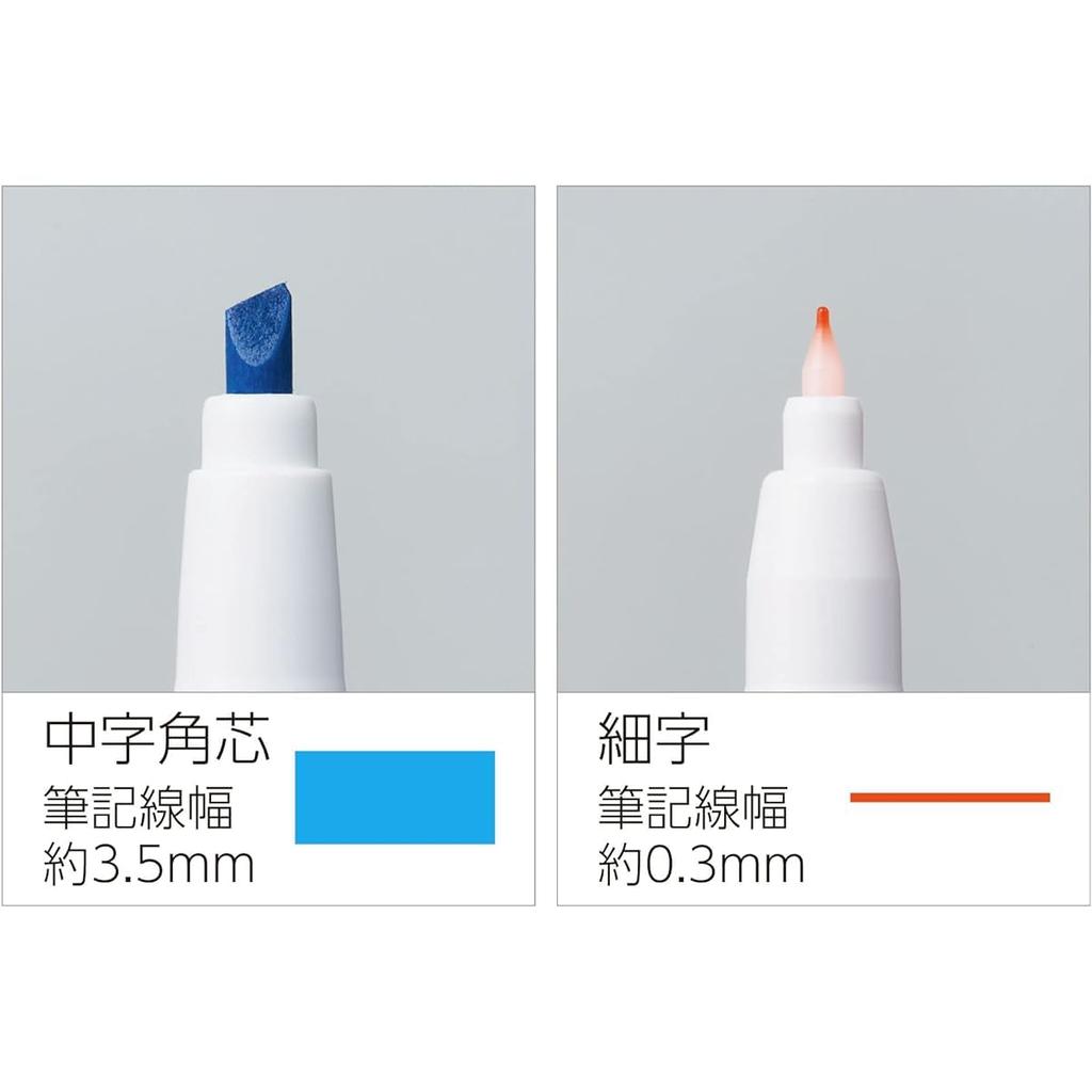 Kokuyo Checkle Ручка для запоминания Яркий Набор из 2 штук Набор, Цвета,