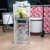 Wedding Decoration 3 Head Artificial Roses with Box Soap Flower New Fake Flowers KTY