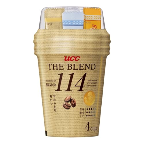 UCC Blend 114 Cup Coffee 4 Packs 3 Units