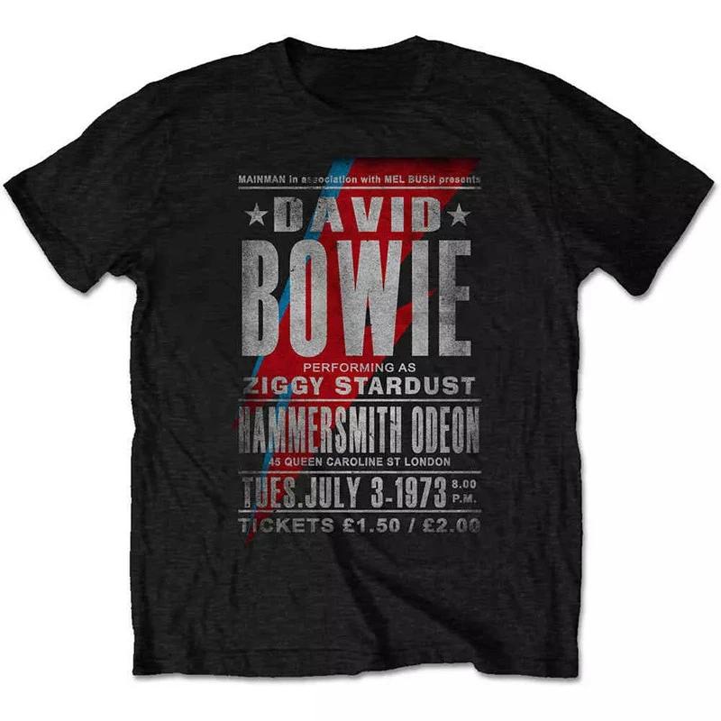 Унисекс футболка David Bowie — это винтажная повседневная футболка и роскошный бренд группы для унисекс и женской одежды. Топ 2026 Группа