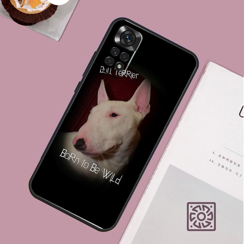 Чехол для щенков Бультерьера для Xiaomi Redmi Note 12 11 8 9 10 13 Pro 12S 11S 10S 9S Redmi 13C 9C 10C 12C