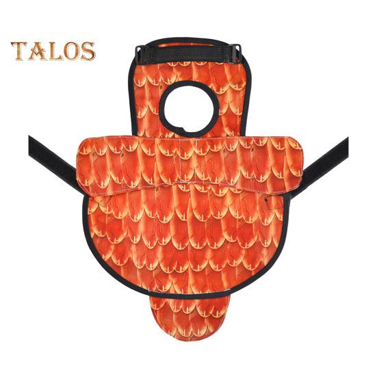 Куриное седло для кур Печатные куриные фартуки с регулируемым ремешком Куриный жилет Куртка Одежда для домашней птицы Защита спины от перьев