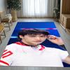 Хёнджин Kpop Stray Kids Звезда Гостиная Нескользящий Ковер Мягкий Ковер для Спальни Детской Игровой Комнаты Дивана, Домашний Декор Придверный Коврик Подарок