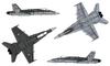 Platz Italeri 1/72 Scale American F/A-18C/D Wild Weasel Plastic Model Kit IT0016 (Airplane)