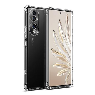 Подходит для чехла телефона Honor 300, Huawei Mate70p прозрачный четырехсторонний противоударный чехол-подушка безопасности, защитный чехол 70RS, Nova12