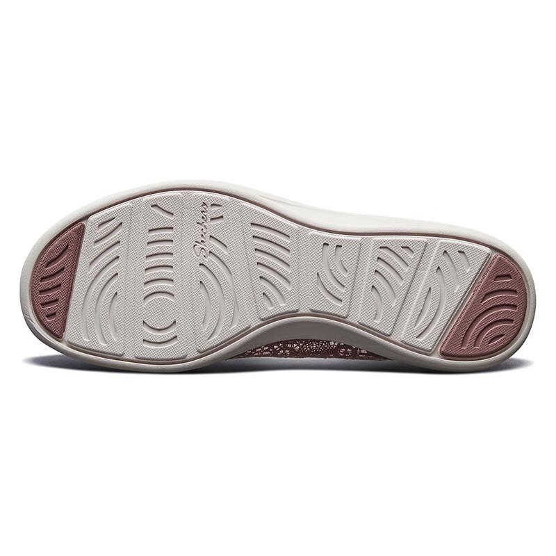 Skechers SPORT ACTIVE Износостойкая ткань Низкие повседневные кроссовки Женские Розовые 23758-MVE