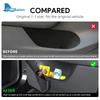 Силиконовый органайзер для хранения в дверях автомобиля для Tesla Model Y Juniper 2025 2026-UP, полностью закрывающий ручки передних и задних дверей, аксессуары